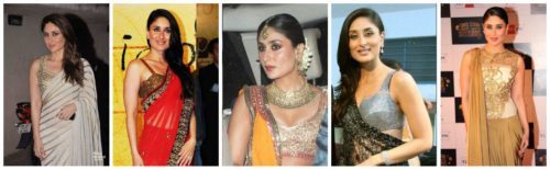 Kareena Kapoor in designer Metallic blouse