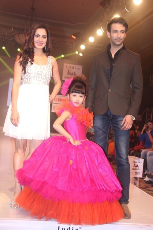 Gowns from India Kids Fashion Week