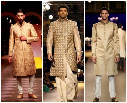 Men's Wedding Attire: Sherwani Fashion for Grooms