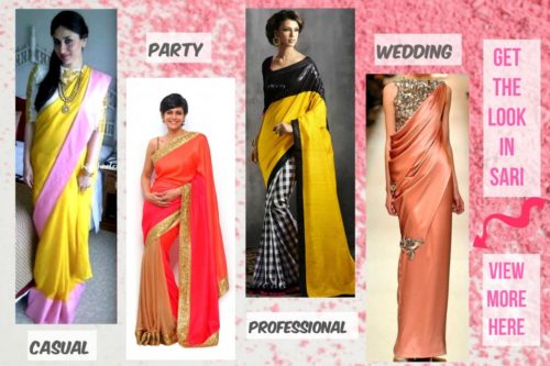 how to style saree