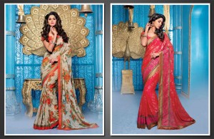 Lingaa sarees, Party wear linga sarees, Festive wear saree, Lnga saree in orange