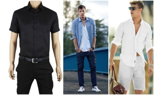 Men Linen shirts trends