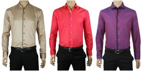 Mens Plain shirts for party