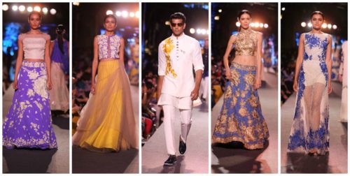 The Blue Fashion Runway by Manish Malhotra 2015