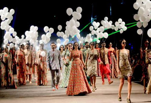 The grand opening of Lakme fashion show 2015