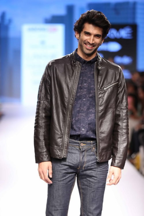 Aditya Roy Kapoor for Tom-Tailor at Lakme Fashion Week 2015