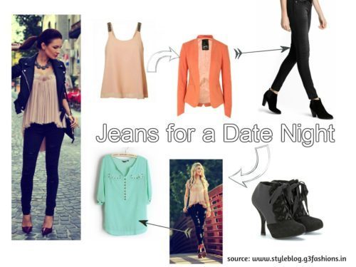 how to wear jeans for date night