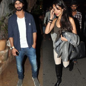 Shahid Kapoor & Malaika Arora Khan spotted at the airport