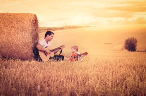 father son moment