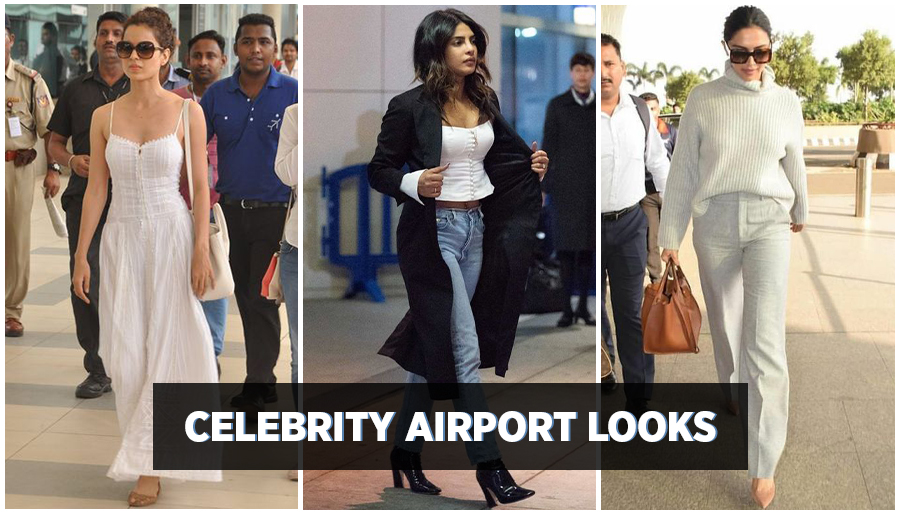 celebrity airport look