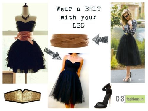 what to wear with Little black dress