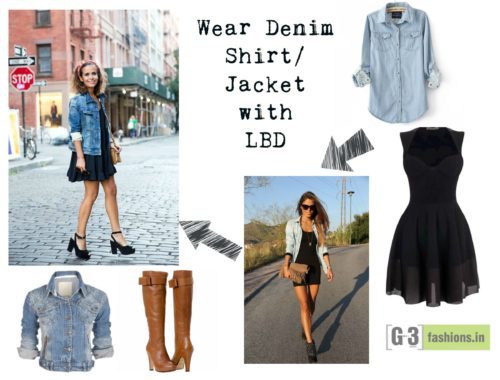 Denim with LBD