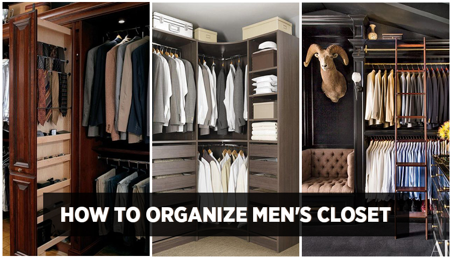 men's closet