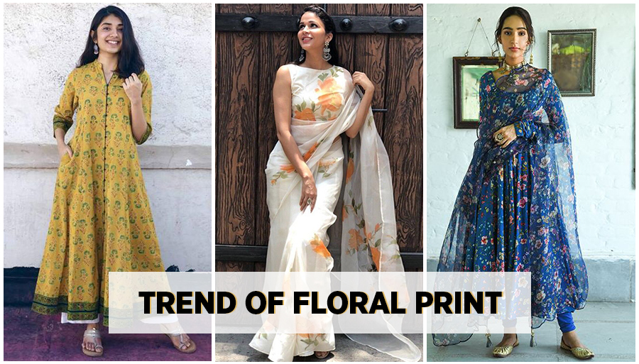 trend of floral print