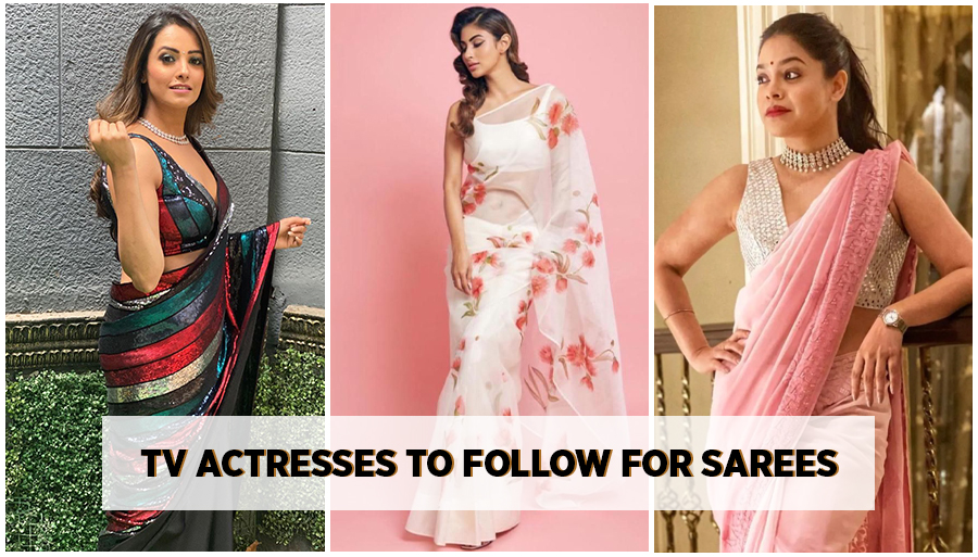 TV Actresses to follow for Sarees