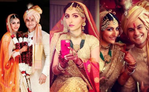 Soha Aali Khan and Kunal Khemu wedding