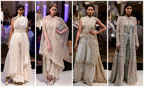 Collection by designer Anamika Khanna FDCI India couture week 2016