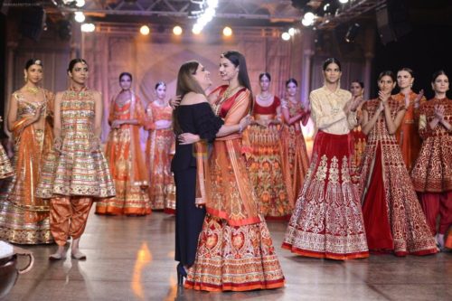 Divya Khosla Anarkali dresses collection show