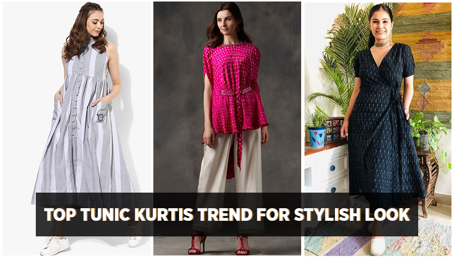 top tunic kurtis trend for stylish look