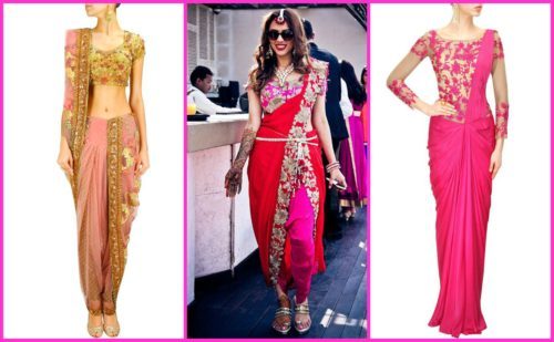 wedding pink saree trend 2020