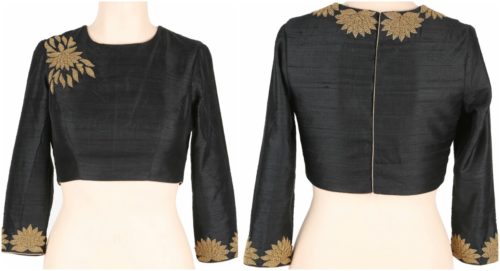 designer saree blouse