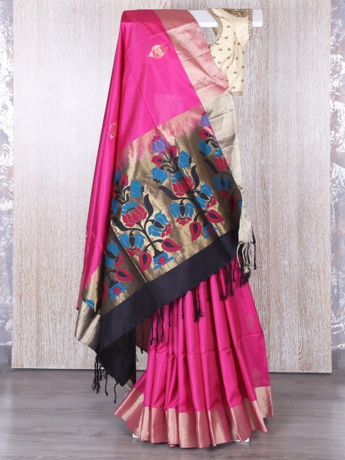 Pink sarees