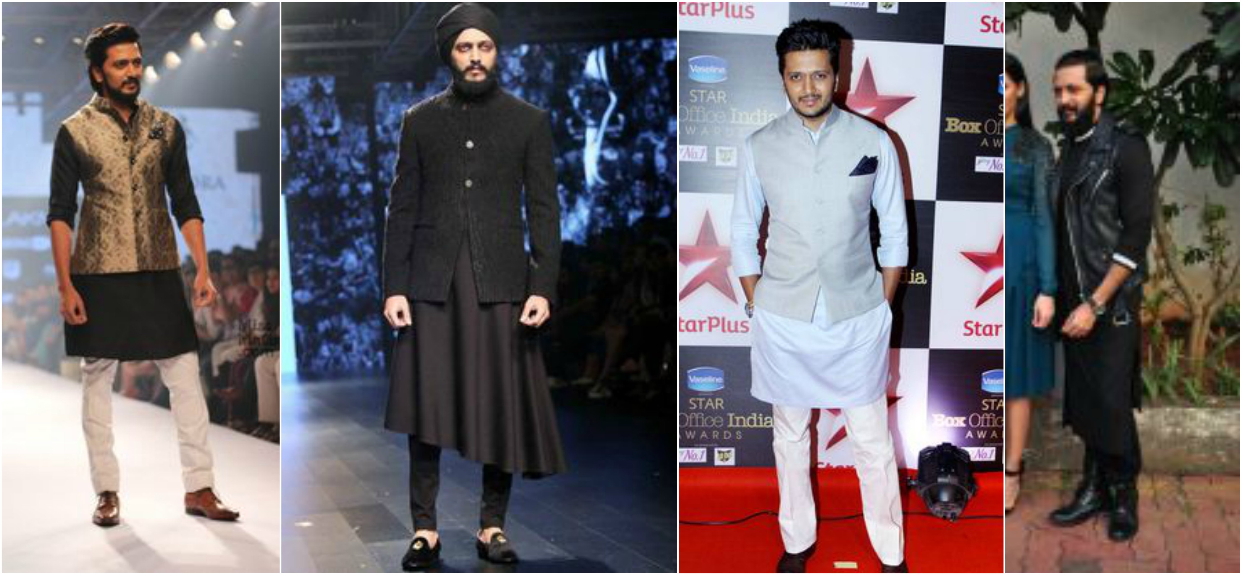 Ritesh Deshmukh Celebrities In Indian Ethnic Wear