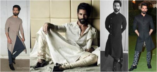 Shahid Kapoor Celebrities In Indian Ethnic Wear