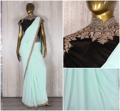 Designer party wear saree 