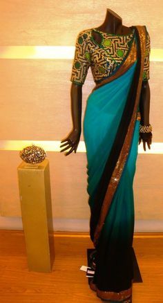Traditional Nivi Saree style