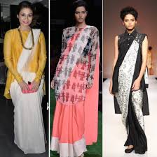 Bollywood actress saree style