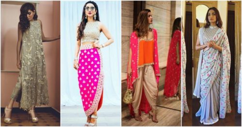how to style dupatta with outfit