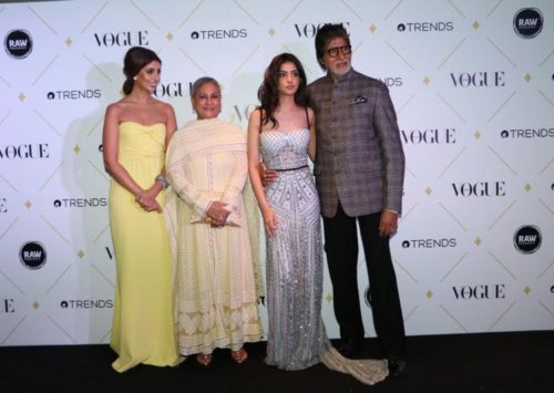 Ageless Beauty - The Bachchan Ladies (3 generations of beauty)