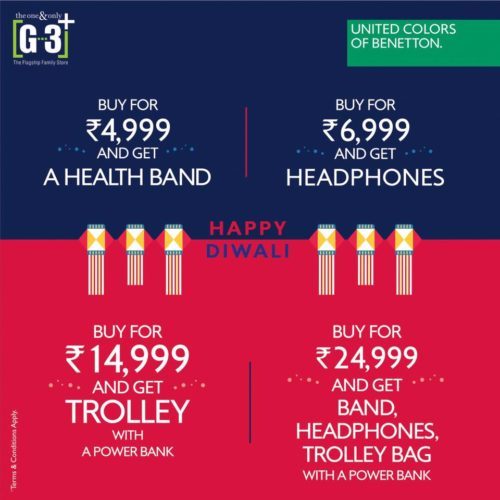 UCB Diwali offer at G3+