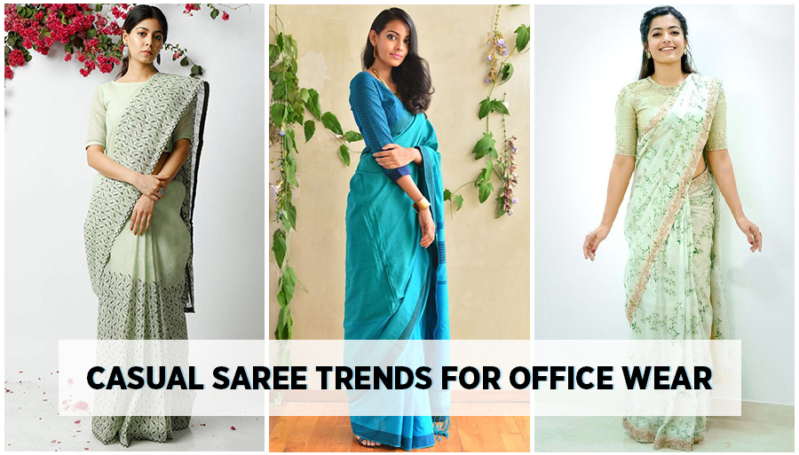 Casual Saree Trends