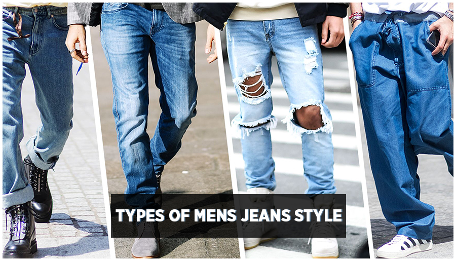 Types of Mens Jeans Style