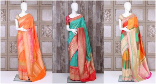 banarasi silk saree designs