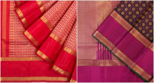 Types of Kanjivaram silk sarees