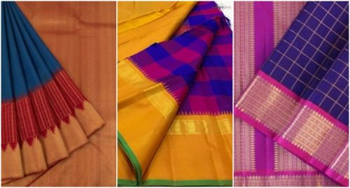 Types of kanjivaram silk sarees
