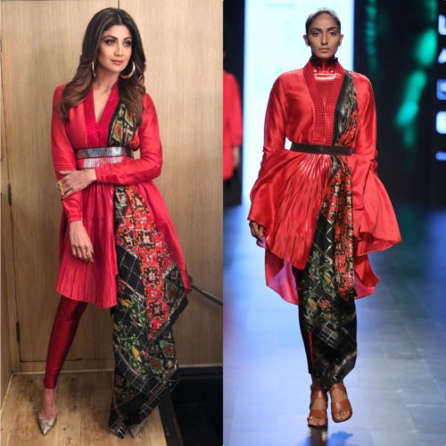 Shilpa Shetty look in Designer Salwar Suit