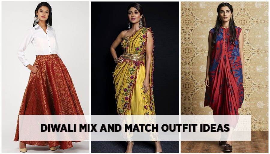 Diwali Mix and Match Outfit Ideas