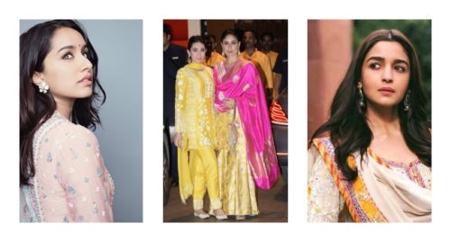 top bollywood celebs styles in salwar suits