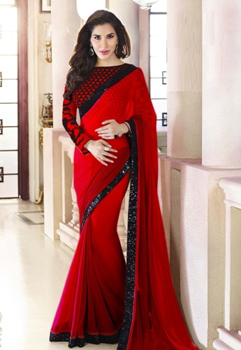 Saree Wearing Style For Short Height