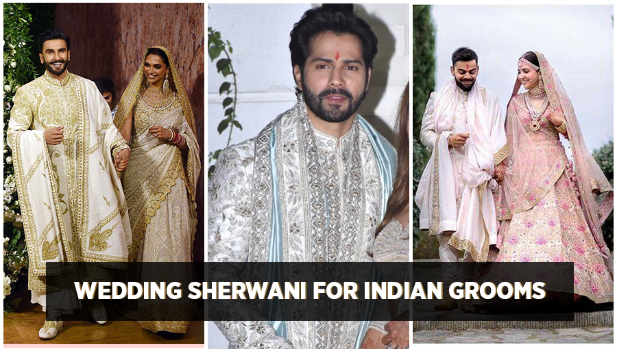 Wedding Sherwani for Indian Grooms