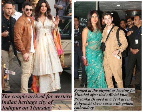 Look Book of Priyanka Before and After Marriage