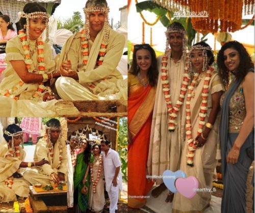 Milind Soman & Ankita Konwar marriage
