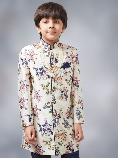 Indo western dress for kid boy best sale