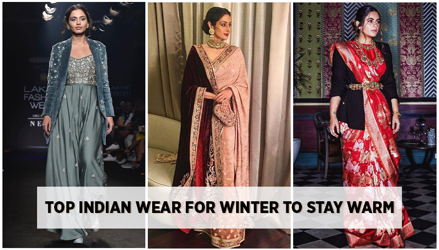 indian winter wear for women