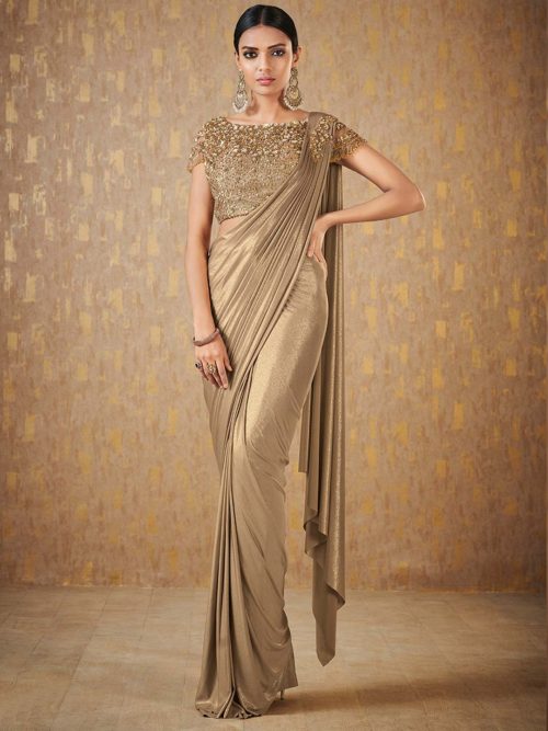 top trends of ready to wear saree gown