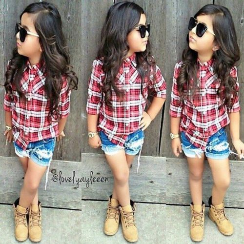 little girls shirt styles